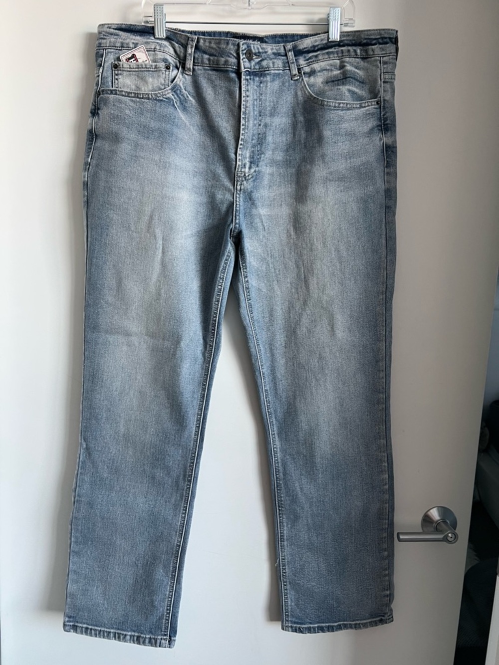 NWT Flag & Anthem Men's Light Blue Straight Jeans - Classic Straight Fit